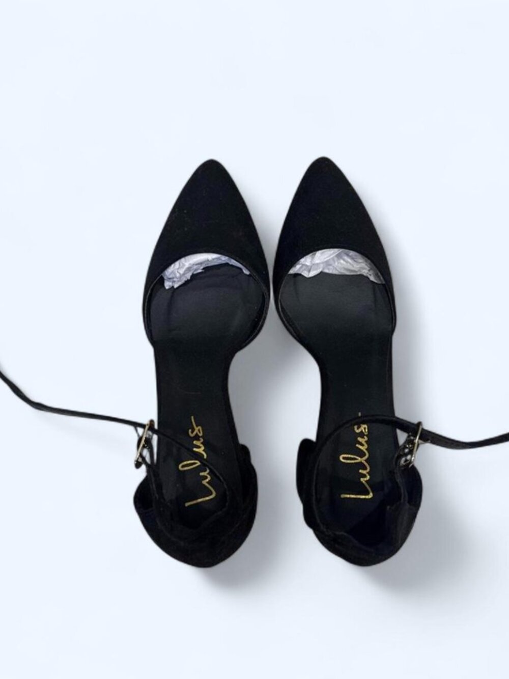 Lulus Women Size: 6.5 Black Heels